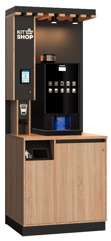 Умный кофе-поинт Kit Shop на базе Kit Shop Pos Умный кофе-поинт Kit Shop на базе Kit Shop Pos