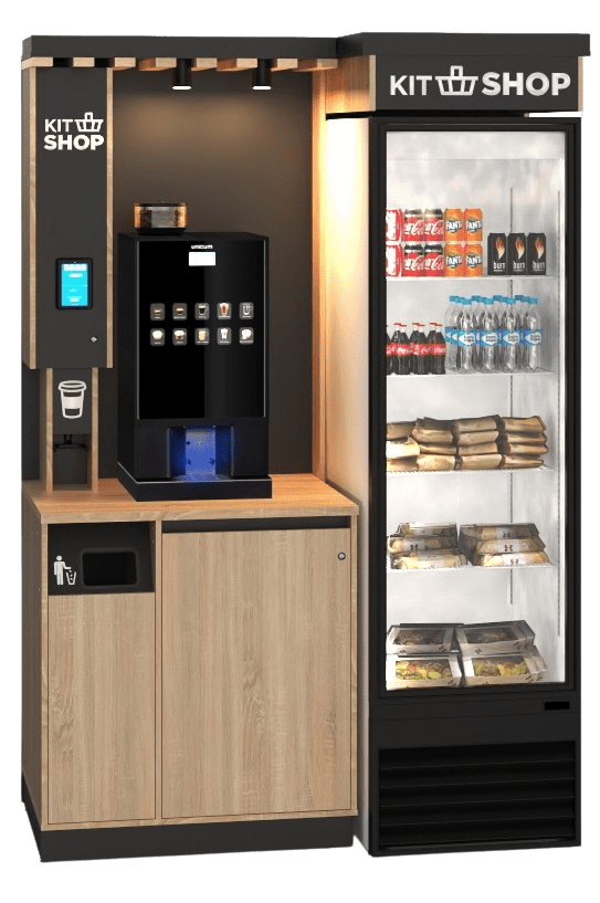 Умный кофе/фуд-поинт Kit Shop на базе Kit Shop Pos Умный кофе/фуд-поинт Kit Shop на базе Kit Shop Pos
